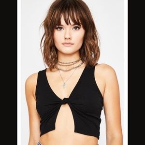 Dolls Kill NWOT Knot Ur Girl Tank Top Size S